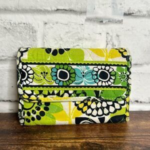 Vera Bradley ‘Limes Up” Tri Fold Wallet